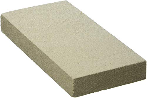 VOYTO 1 x Replacement Vermiculite Stove FireBrick Fits- Aarrow Ecoburn 5 Plus Inset - Back Brick