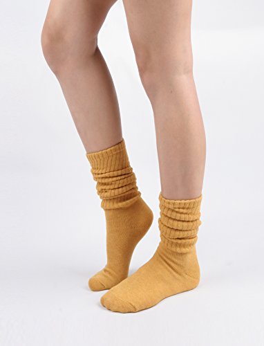 Image of STYLEGAGA Women's Fall Winter Slouch Knit Socks - Slouchy & Scrunch Socks for Women