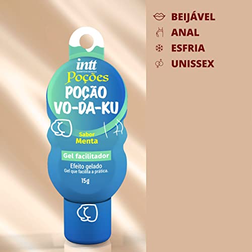 Gel Facilitador Anal Poção Vo Da Ku - Intt