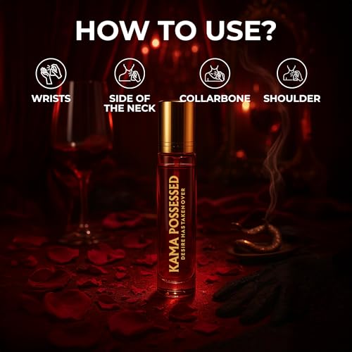 Image of PARADYSE PERFUME Kama Possessed Unisex Eau de Parfum Smoky Musk Spray 10ml