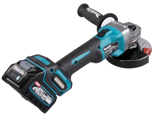 Meuleuse MAKITA GA005GM201 125mm 40V max Li ion 2x4Ah - vue 8