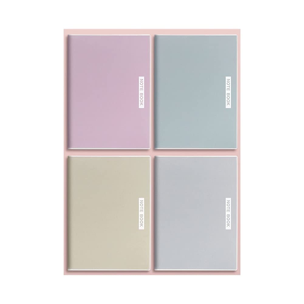 journal taccuino Notebook Classico linea orizzontale Giorniero 4 confezioni Diario di scrittura, copertura impermeabile, stile retrò, per ufficio per la scuola domestica Affari dell'ufficio scolastico