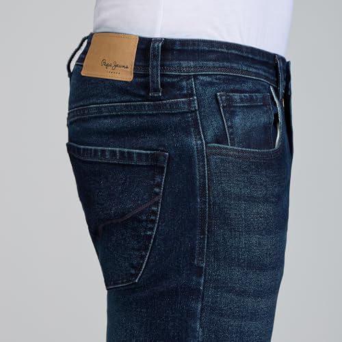 Image of Pepe Jeans Men's Jeans | Straight Fit | Mid Rise | Stretchable