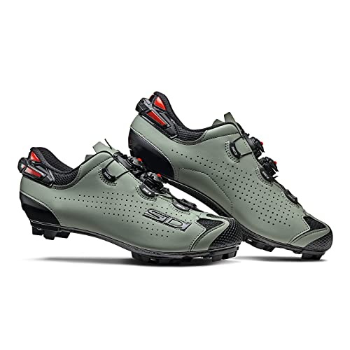 PUNTA IN GOMMA SIDI Scarpe MTB Tiger 2 SRS DZero - Salvia/Nero, 45