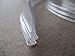CRL Clear Shower Door Vinyl T Sweep and Seal - 36 in Long