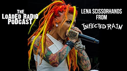 Lena Scissorhands From INFECTED RAIN Podcast Por  arte de portada