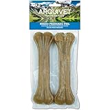 Arquivet Huesito prensado Piel - 80 gr, 20 cm (Paquete de 2)