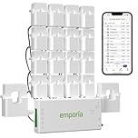 Emporia Gen 3 Smart Home Energy Monitor with 16 50A Circuit Level Sensors - Home Energy Automation and Control - Real Time Electricity Monitor/Meter - Solar/Net Metering