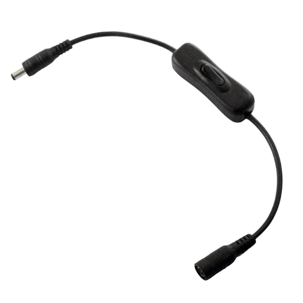 CALANDIS LED Strip Light Inline On/Off Switch Cable DC Jack (5.5x2.1mm) Connector-image-47