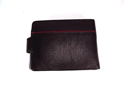 Carteira Couro Legítimo Masc.957 Águia Couro+Brinde Surpresa Cor:Preto;Tamanho:Padrão