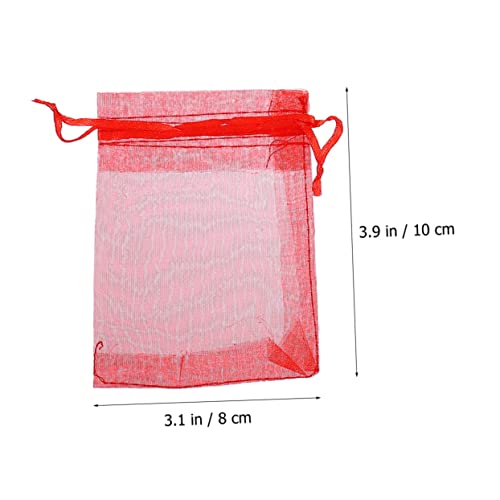 Pochette organza avec cordon pour trier et protéger les petits objets