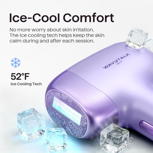 Image of Wavytalk IPL Laser Hair Removal,Bare It with Precision Roller for Full Body