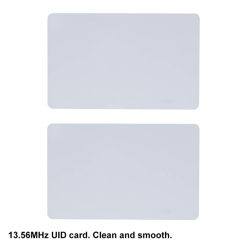 FST (confezione da 100) Scheda IC UID 13,56 MHz Schede di Controllo Accessi RFID PVC Sottile Blocco Modificabile 0 Smart Keycard Scrivibile a Settore