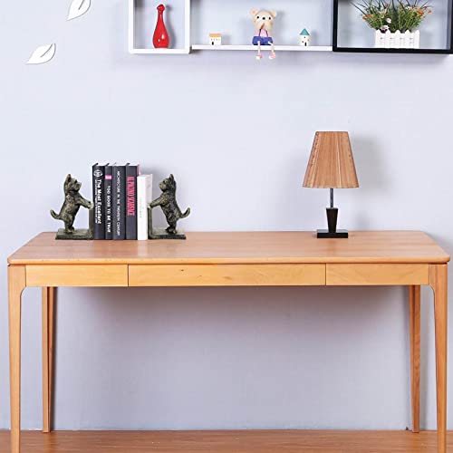 Tolida Decorative Cast Iron Bookends, Heavy Duty Book Ends, Creative Dog Style Bookends to Hold Books Stopper for Heavy Books for Bookshelves, Office Desk, etc. (Retro Black Gold, Dog) - Cosy Home Interiors Tolida Decorative Cast Iron Bookends, Heavy Duty Book Ends, Creative Dog Style Bookends to Hold Books Stopper for Heavy Books for Bookshelves, Office Desk, etc. (Retro Black Gold, Dog) - Image 7