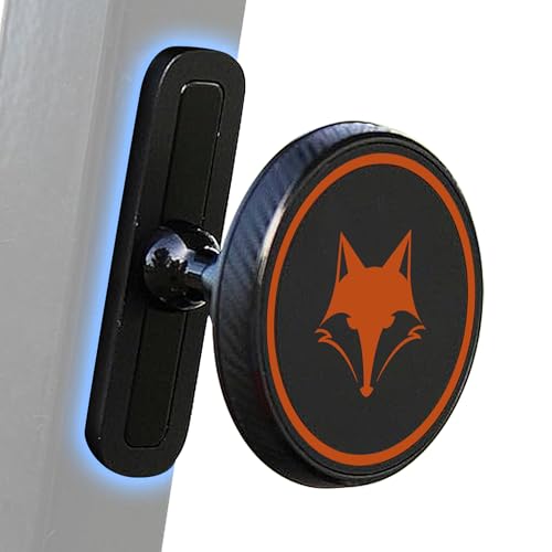 DESERT FOX GOLF Magnetic Phone Mount - Ultra Strong Magnetic Golf Cart Phone Holder - 360 Rotation - Secure No-Slip Grip - Instant GPS Music and Scoring App Access