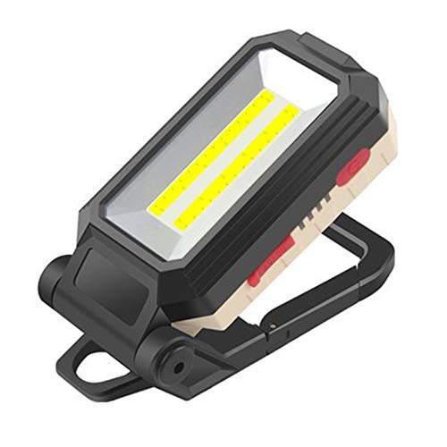 Luz de trabajo portátil recargable, luces de inundación LED T-SUN con USB, linterna impermeable al aire libre para reparación de automóviles, pesca, camping, senderismo, luces de seguridad emergencia