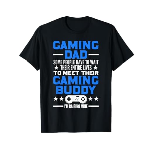 Cool Gaming Dad T-Shirt Gift