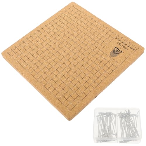 Tablero de corcho para macramé MERRYHAPY con cuadrícula suave para tejer pulseras DIY 2