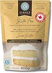 Cloud 9 Gluten Free Vanilla Cake Mix, 600g, Made in Canada, Cupcake Mix, Easy to Bake, Perfect for Gluten Free Cakes and Desserts, Vegan & Kosher