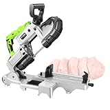 RkgSinuo BandsäGe Mit TischkreissäGe Schnittbereich/Schnittwinkel 0–45°, HandgefüHrte KaltmetallsäGe Mit Winkelverstellbarem Sockel