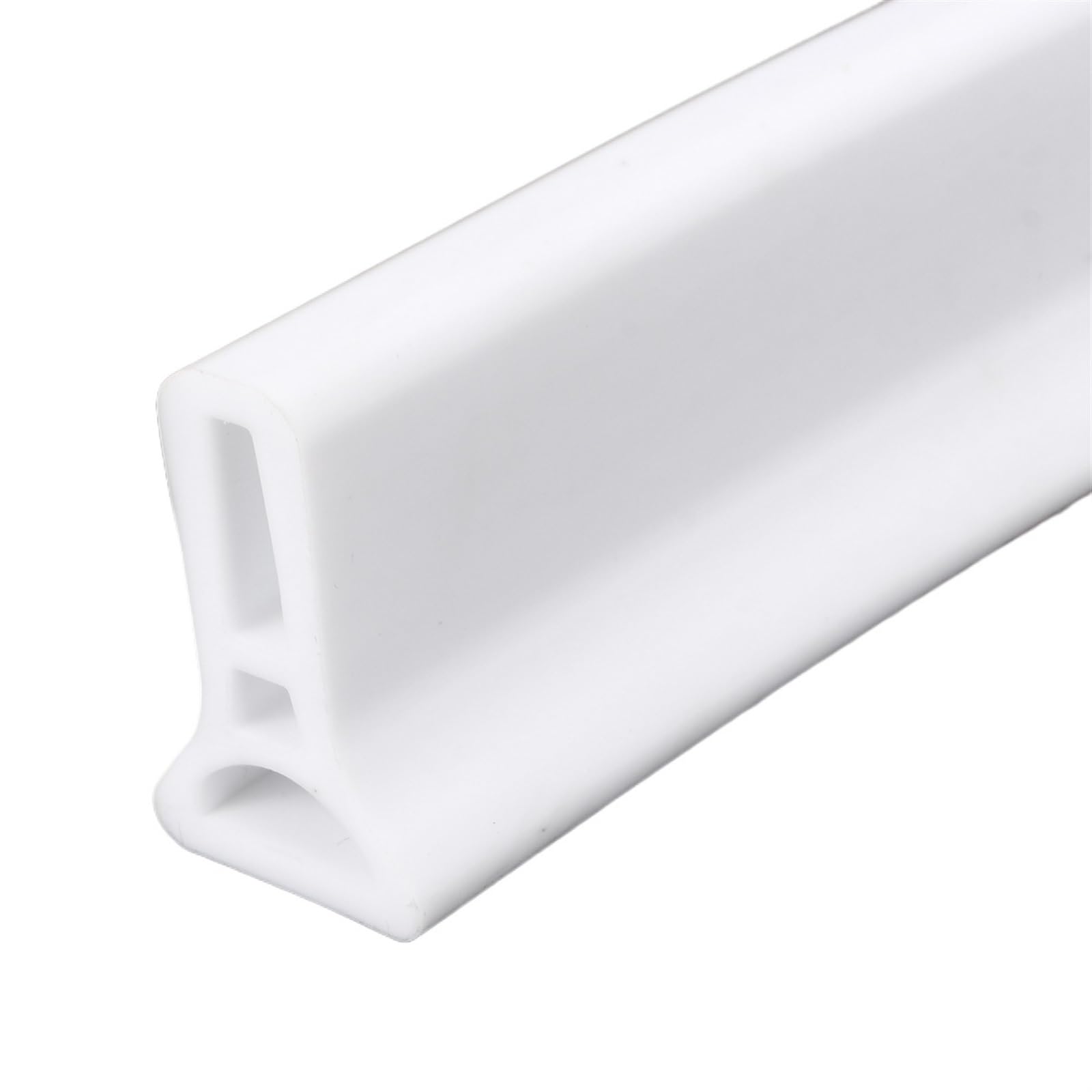 HUDFVIOI Wet Room Floor Barrier 50MM Height Bathroom Water Stopper Partition Dry and Wet Separation Flood Barrier Rubber Dam Silicon Blocker for Bathroom(120cm)
