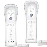 Wii Controller 2 Pack, Wii Remote Controller, Wii Remotes 2 Pack Compatible with Wii/Wii U