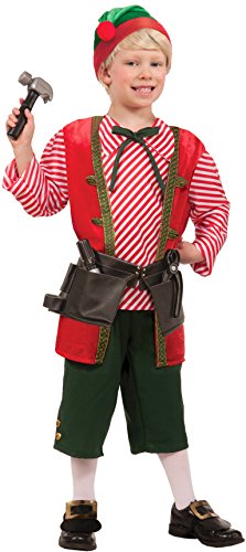 Forum Novelties Toy Maker Elf Child's Costume, Medium