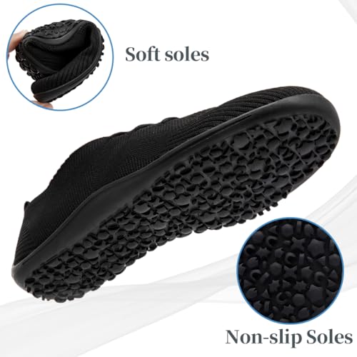 Barefoot Flat Shoes Women Slip on Casual Walking Sneakers Non Slip Gym Athletic Workout Trainers Lightweigh Breathable4