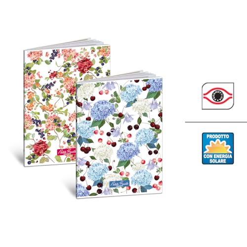 Blasetti CF10 PETITS FRUITS 80GR 4M cahier grand format avec couverture rigide - 4