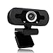 Produktbild 1080p Webcam mit Mikrofon, Full HD 1080p / 30fps Videoanrufe, klares Stereo-Audio, für Desktop-PC, MAC, Laptop, Streaming von WebcamPlug und Play Webcam für Youtube, Videoanruf, Studieren, Konferenz