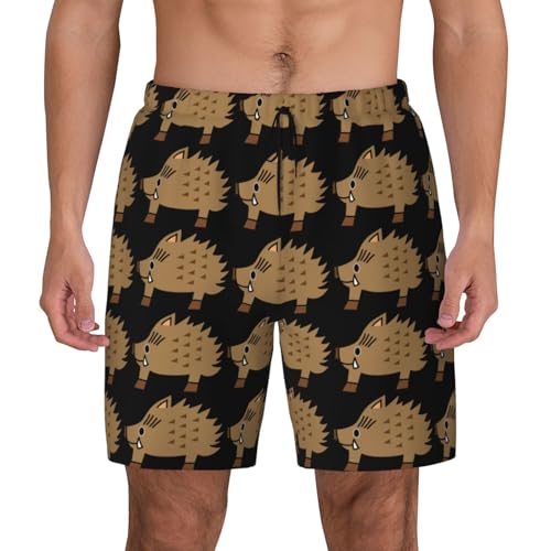 Maillot de bain imprimé sanglier idéal pour les vacances et le surf