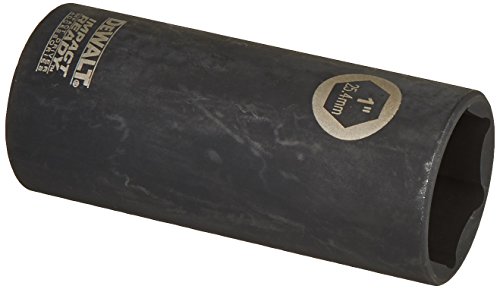 Image of DEWALT DW22942 1-Inch IMPACT READY Deep Socket for 1 /2-Inch Drive,Black