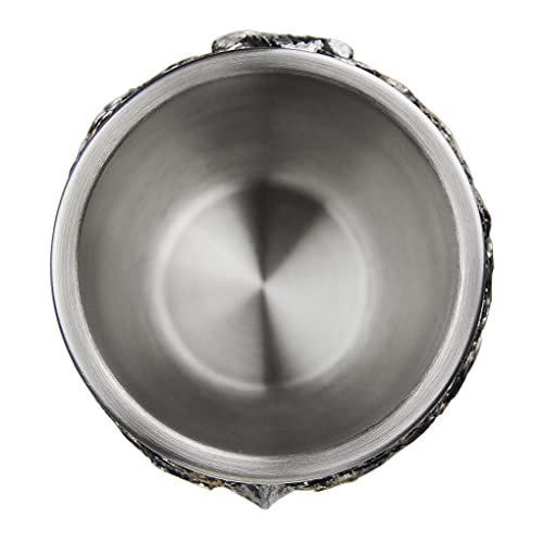 Cálice Crânio Resina 3D Cálice Medieval Esqueleto Gótico Copo de Vinho Vintage Copos Colecionáveis ​