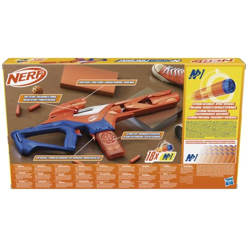 Nerf N Series Pinpoint Blaster, mit 10er Clip-Magazin und 18 Nerf Darts, nur mit Nerf N1 Darts kompatibel, für Jungen, Mädchen und erfahrene Spieler