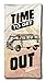 Serviette VW Bulli 75 x 150 cm | Cadeau VW Bulli | Serviette de bain en coton | Camping Serviette de plage Volkswagen T1 T2 T3