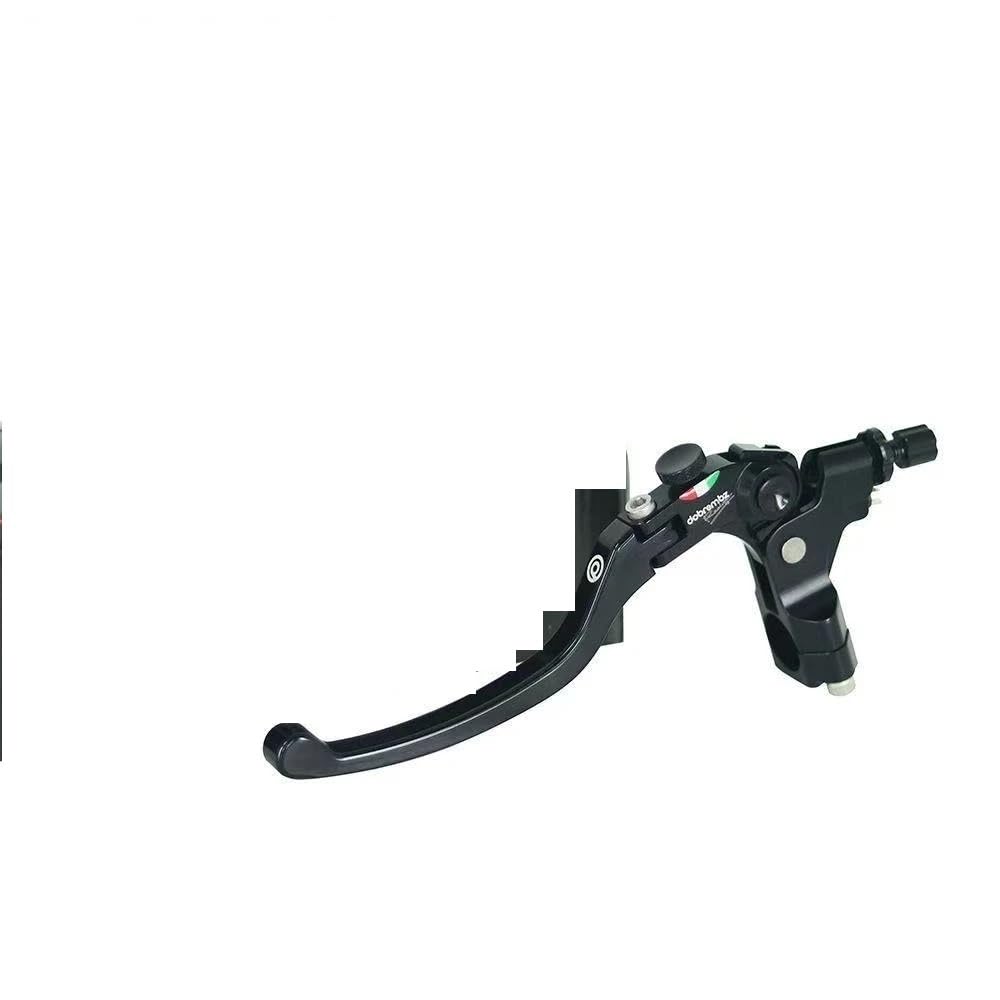 Manillar palanca de embrague de 22mm en aluminio gris para motos Suzuki y Yamaha
