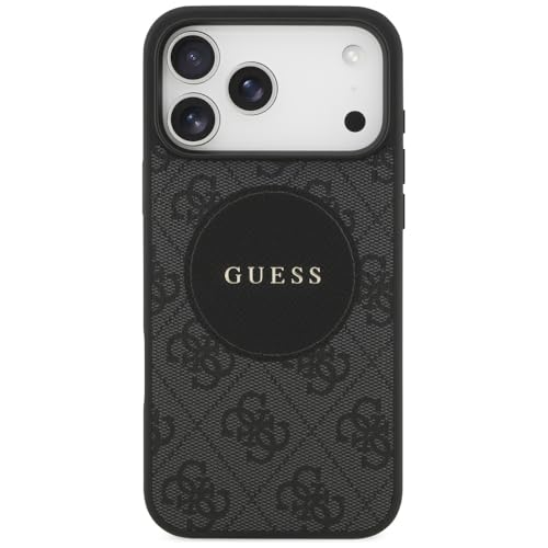 Coque iPhone 17 Pro Max Guess 4G protège objectif compatible MagSafe