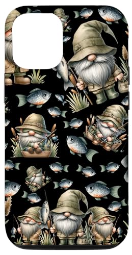 Custodia per iPhone 13 Fishing Graphic For Men And Best Fisherman Funny Gnome