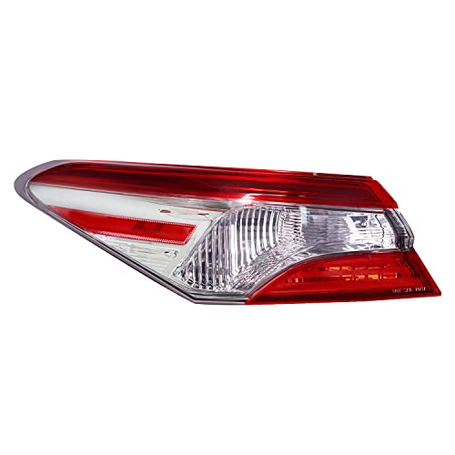 Longding Outer Tail Light Compatible With 2018-2023 Toyota Camry Oe Style Brake Lamp Assembly Replacement,Driver Side To2804134 | 8156006720 (No Bulb) #TOP15