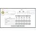 Night Fision Tritium Night Sight Set Compatible with Glock 17/17L/19/22-28/31-35/37-39/45, Yellow Front Ring, U Notch Black Rear Rings