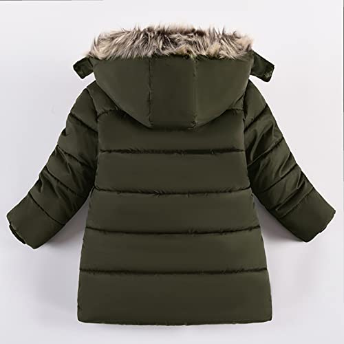 Kids Windproof Tops 4 to 7 Years Children Winter Boys Hooded Coat Fashion Kids Warm Clothes Jacket Boys Outwear4