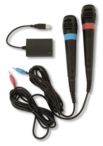 SingStar Wired Microphones - Pack de micrófonos (PS2) [Importación inglesa]