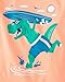 The Children's Place,Baby Boys,and Toddler Animal Short Sleeve Graphic T-Shirts,Multipacks,Turtle/Sharks/Dino Surf 3-Pack,5 Years
