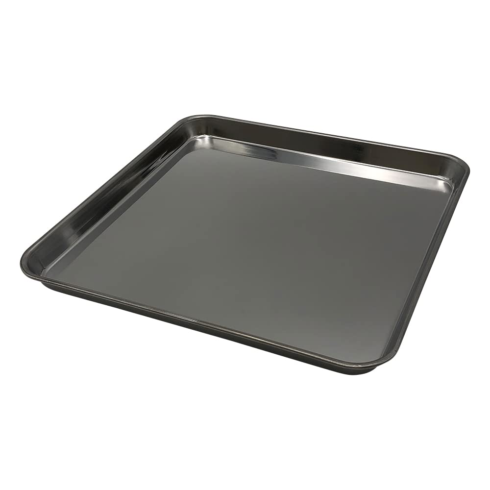 Amazon｜大屋製作所 18-0ステンレス 正角盆 34cm｜トレイ・盆