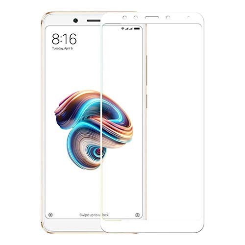 Image of VZZR? Premium Tempered Glass for Redmi Note 5 Pro Screen Protector [11D] - Full HD, Full Glue, Shatterproof, Anti Scratch Screen Guard For Redmi Note 5 Pro (White Edition)