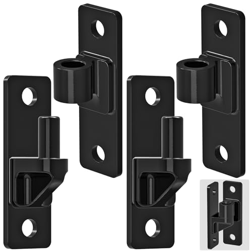 Lifeswell Heavy Duty Gate Hinges, Steel Hinges with Electroplated Coating,