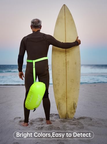 Image of Swim Buoy - Enhanced Visibility Swim Belt with Lightweight Design and Dry Bag Compartment