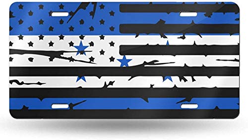 WEIZI Honduras American Flag License Plate Personalized Custom Car Front Automotive License Tag 6 Inch X 12 Inch