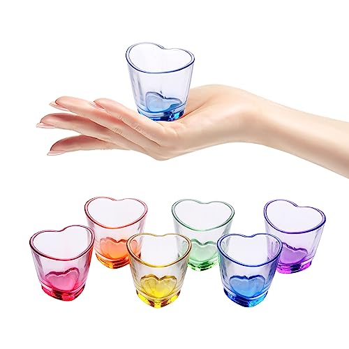 Jaepsing B-14 Shot Glasses, 1.5Oz Soju Shot Glasses Sets Of 6/Rainbow Shot Glasses/Espresso Shot Glasses/Bulk Shot Glasses/Tequila Shot Glasses thumb #3