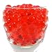 Water Pearls Gel Beads- Wedding & Event Centerpieces- Cosmo Beads (Tm)-makes 3 Gallons (4 Oz. Pack) (Red)